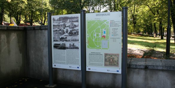 Attēls Taktīlas kartes Rīgas parkos